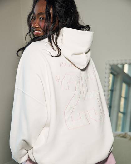 Oversized Class of '25 Graphic Hoodie