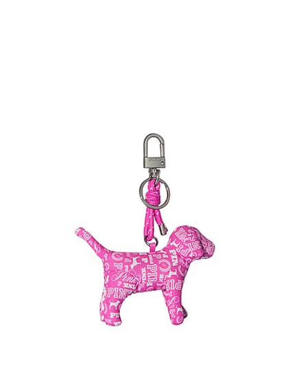 PINK Micro Dog™ Keychain Charm