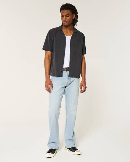 Light Wash Bootcut Jeans