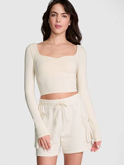 Ivy Fleece Cargo Shorts