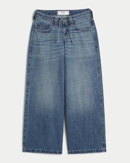 Ultra Low-Rise Super Baggy Jeans