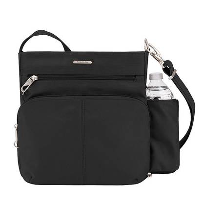 Travelon Anti-Theft Classic Crossbody Bag with Water Bottle Holder