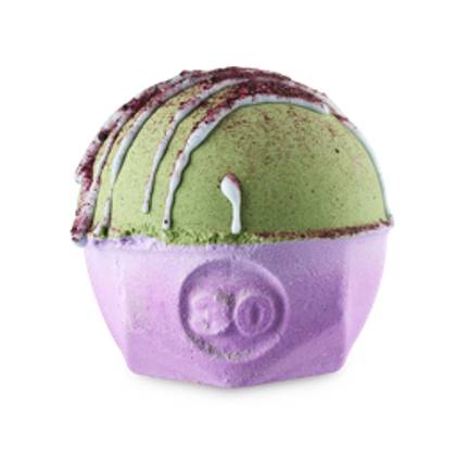 LUSH | Blueberry Matcha Oat Latte | Bath Bomb | WBBD