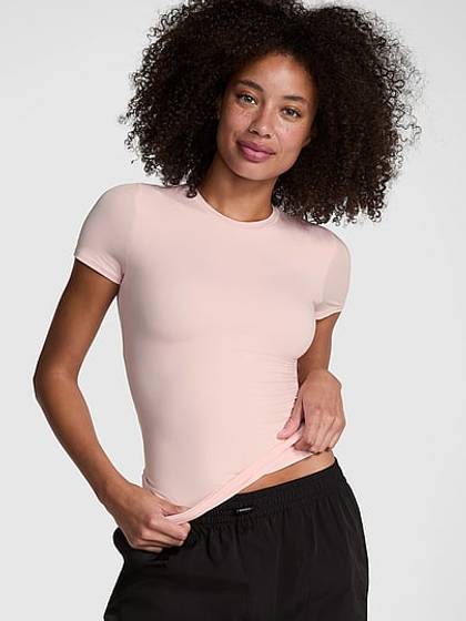 PINK Base Stretch™ Short-Sleeve Tee