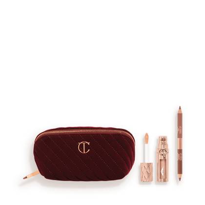 Charlotte Tilbury Makeup Bag Of Lip Sculpting Secrets - Lip Kit & Makeup Bag