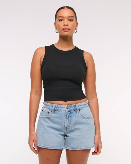 Curve Love Mid Rise A-Line Short