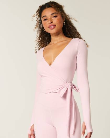 Gilly Hicks Active Wrap Top