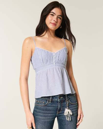 Easy Button Babydoll Top