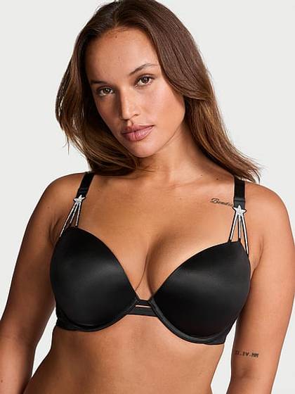 Starstruck Shine Strap Push-Up Bra