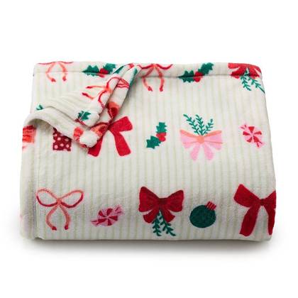 The Big One® Holiday Oversized Supersoft Plush Throw Blanket
