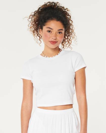 Short-Sleeve Crew Baby Tee