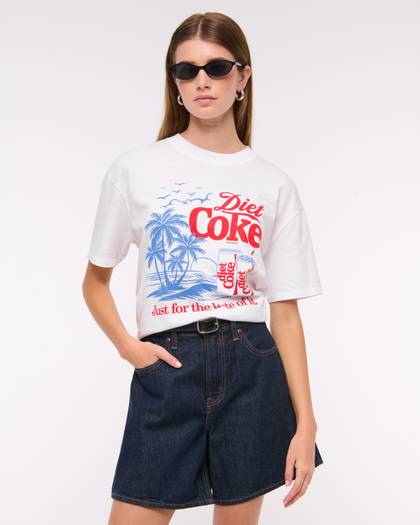 Oversized Diet Coke Graphic Tee