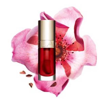 Clarins Lip Comfort Oil in 08 Strawberry 7 ml