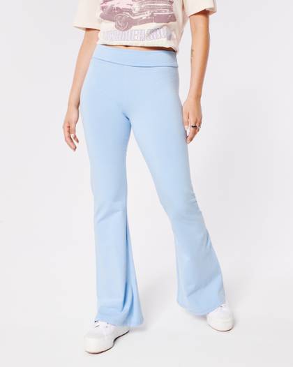 Ultra High-Rise Foldover Flared Leggings