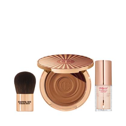 Charlotte Tilbury Beautiful Hollywood Glowing Skin Kit - Limited Time Offer