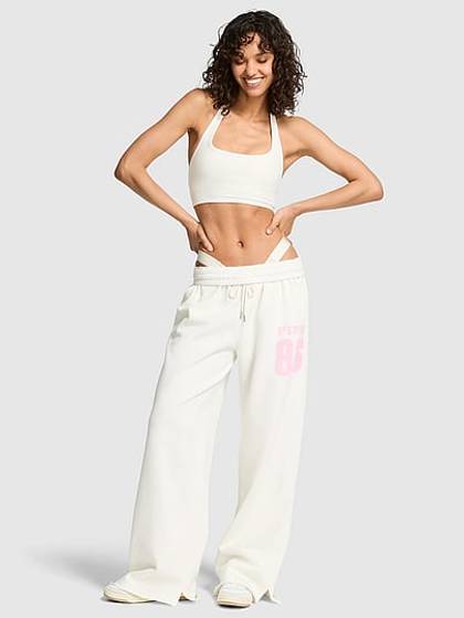 Campus Fleece™ Wide-Leg Split-Hem Sweatpants