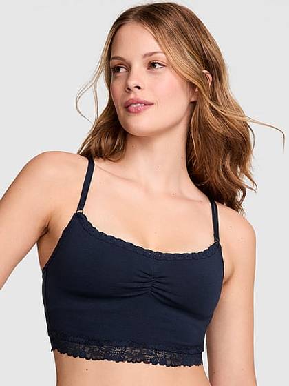 Cotton Dorm Lightly Lined Bralette