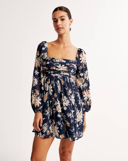 The A&F Emerson Balloon Sleeve Mini Dress
