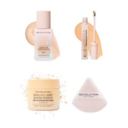 Revolution Skin Silk Base & Bake Set