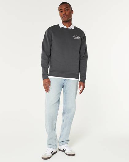 Light Wash Loose Jeans