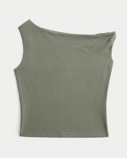 Asymmetrical Off-the-Shoulder Top