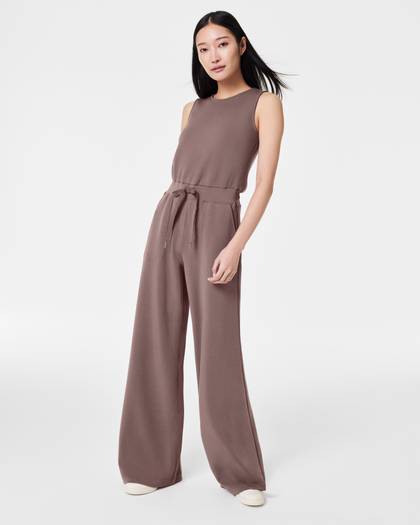 SPANX AirEssentials® Sleeveless Jumpsuit | Smoke - Smoke