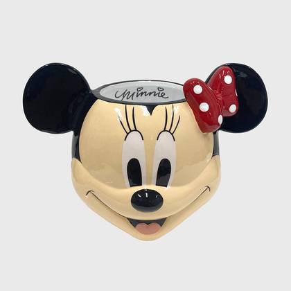Disney Mickey Mouse & Friends Minnie Mouse Bust Ceramic Planter