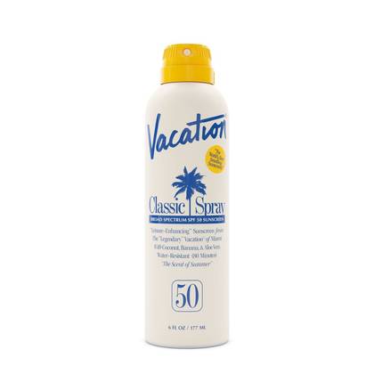 Vacation Classic Sunscreen Spray - SPF 50 - 6 fl oz: Whole Body, Sun Protection, Pineapple Banana Coconut Scents