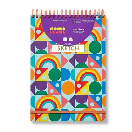 9"x13" Shapes Art Sketchbook - Mondo Llama™