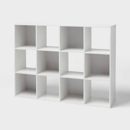 11" 12 Cube Organizer White - Brightroom™