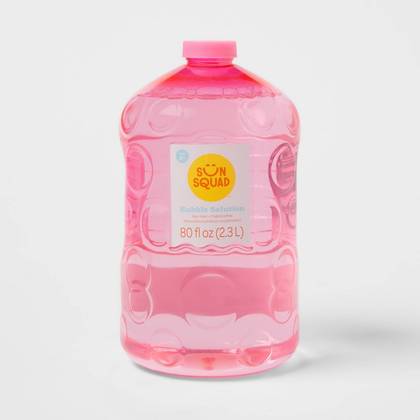 Bubble Solution 80 fl oz - Sun Squad™: For Kids Age 3+
