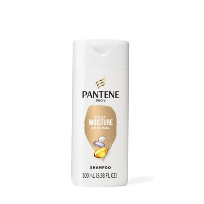 Pantene Pro-V Daily Moisture Renewal Shampoo - 3.38 fl oz: Paraben-Free, All Hair Types, Apple & Vanilla Scent