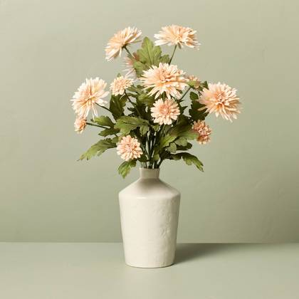 21" Faux Orange Daisy Flower Arrangement - Hearth & Hand™ with Magnolia