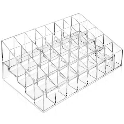 Casafield Lipstick & Makeup Organizer, 40 Slot Cosmetic Display Case for Lipstick and Lip Gloss
