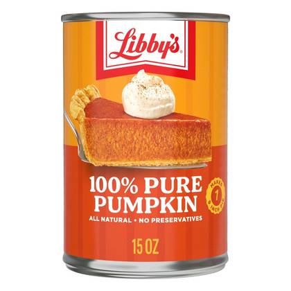 Libby's 100% Pure Pumpkin Puree for Pies - 15oz
