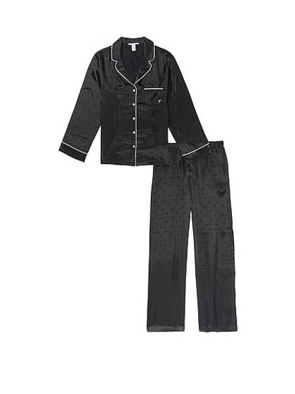 Satin Long PJ Set