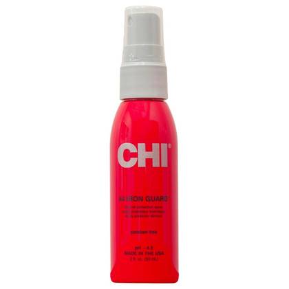 CHI Iron Guard Spray Heat Protector - 2 fl oz: For All Hair Types, Travel Size, Spray Form