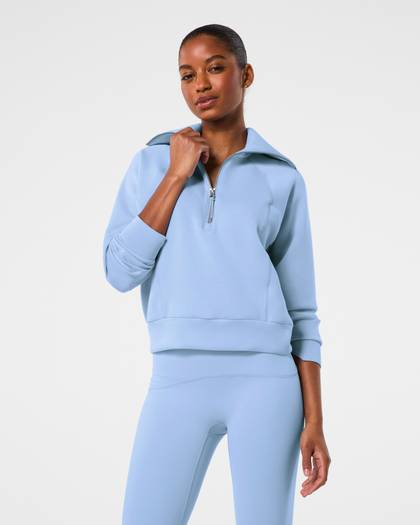 SPANX AirEssentials® Half Zip - Hydrangea