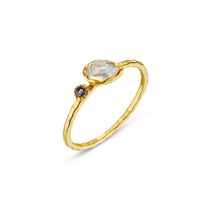 LUXE Moonstone Semi-Precious Ring