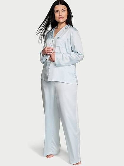 Satin Long Pajama Set