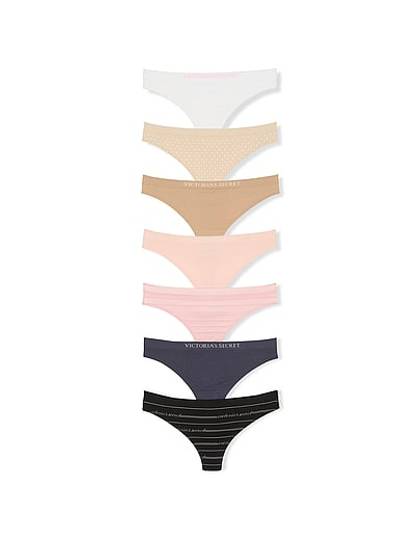 7-Pack Seamless Thong Panties