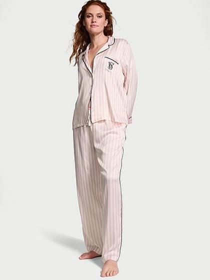 Satin Long Pajama Set