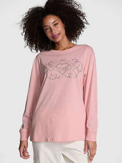 Campus Cotton™ Long-Sleeve Tee