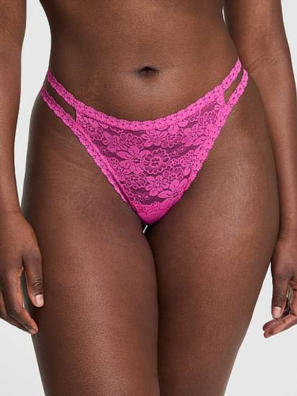 PINK Wink™ Strappy Thong Panty