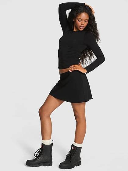 PINK Base Stretch™ Long-Sleeve Tee