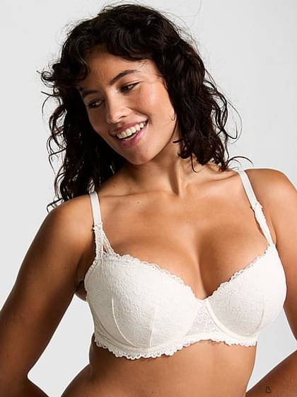 PINK Wink Push-Up Balconette Bra