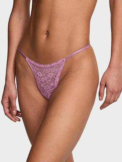 Lace String Thong Panty