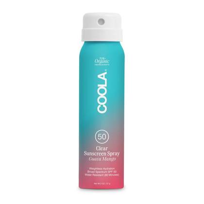 Coola Clear Sunscreen Mist - Guava Mango - 2 fl oz - Ulta Beauty: SPF 50, Whole Body, Sun Protection