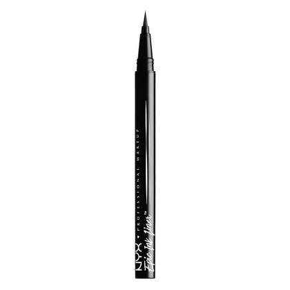 NYX Professional Makeup Epic Ink Liner - Black - 0.03 fl oz: Liquid, Matte Finish, Paraben-Free, Aluminum-Free