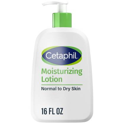 Cetaphil Moisturizing Face and Body Lotion for Dry Skin, Unscented - 16 fl oz